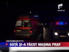 Liviu Guta si-a facut masina praf