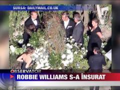 Robbie Williams s-a casatorit