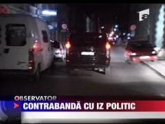 Contrabanda cu iz politic