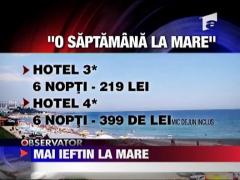 Concedii ieftine pe litoral