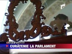 Curatenie la Parlament