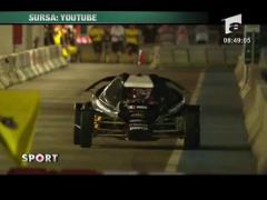 Accident spectaculos la Cursa Campionilor