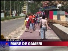 Numar record de turisti pe Litoral