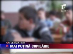 Mai putina copilarie