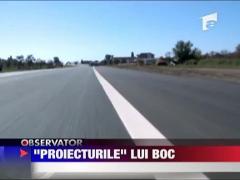 "Proiecturile" lui Boc