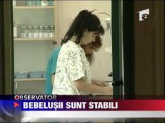 Bebelusii arsi sunt stabili