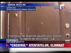 "Creierul" atentatelor, eliminat