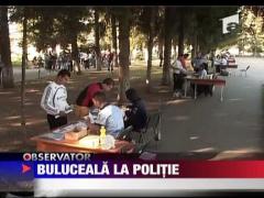 Buluceala la politie