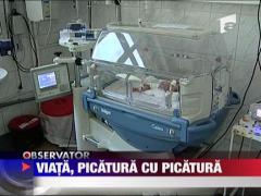 Viata, picatura cu picatura pentru copiii arsi