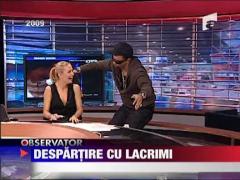 Despartire cu lacrimi intre Simona Gherghe si Observator