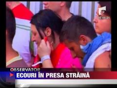 Ecouri in presa straina