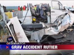 Grav accident rutier