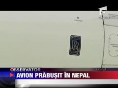Avion prabusit in Nepal
