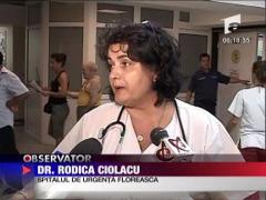 Politist ranit in misiune