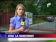Atac la bancomat! 44.000 de lei furati