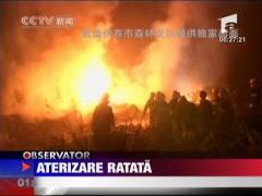 Aterizare ratata! 43 de morti!