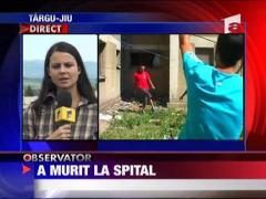 Femeia incendiata in Corabia a murit in spital