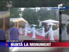 Nunta la monument