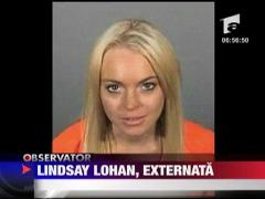 Lindsay Lohan, externata