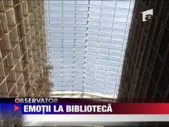 Boc, emotii la biblioteca