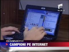 Campioni pe internet