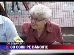 Cu ochii pe bancute
