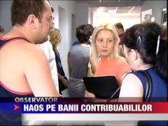 Haos pe banii contribuabililor