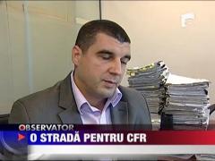 O strada intreaga din Bucuresti este revendicata de CFR