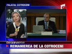 Remanierea de la Cotroceni