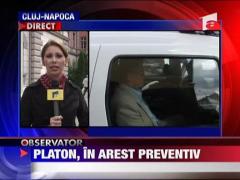 Fostul prefect de Cluj, Calin Platon, in arest preventiv