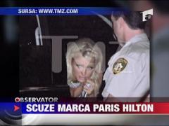 Scuze marca Paris Hilton