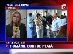 Romanii, buni de plata