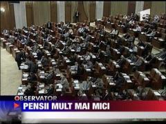 Pensii mult mai mici