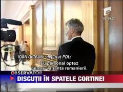 Discutii in spatale cortinei