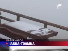 La cota 2000 s-a asternut un strat de zapada