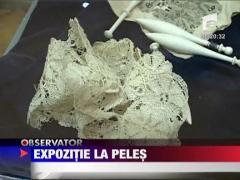 Expozitie vestimentara la Peles
