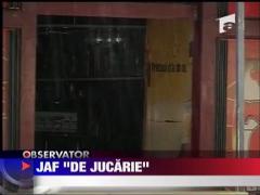 Jaf cu un pistol de jucarie in Iasi