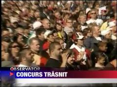 Concurs de mancat aripioare