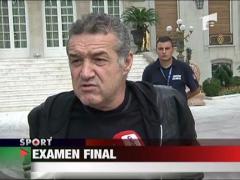 Examenul final pentru Lucescu