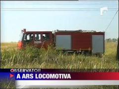 Locomotiva in flacari