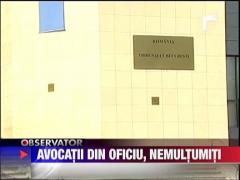 Avocatii din oficiu ameninta cu greva