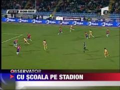 Cu scoala pe stadion