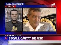 Becali, cautat de Fisc
