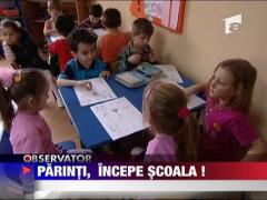 Parinti, incepe scoala!