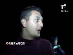 Mastodont rasturnat pe sosea