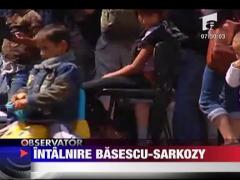 Intalnire Basescu - Sarkozy