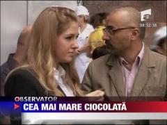 Cea mai mare ciocolata din lume