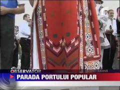 Parada portului popular la Targu Mures