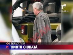 Irinel Columbeanu, tinuta ciudata