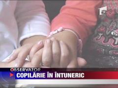 Copilarie in intuneric